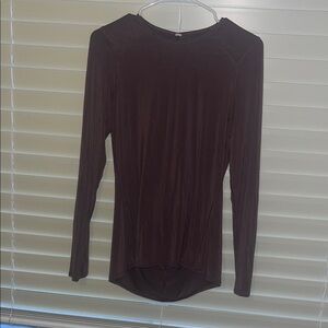 Lululemon If You're Lucky LS Tee Shirt in purple nude